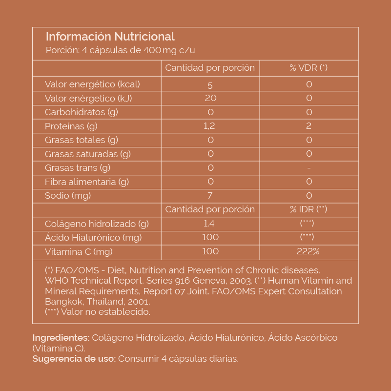 Hyaluronic Collagen Booster en cápsulas x 120